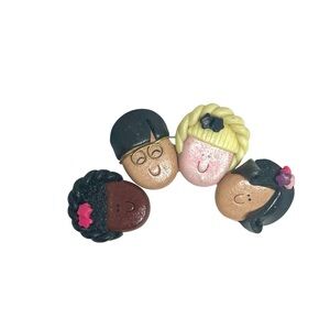 Vintage Kansas Cousins Children Brooch